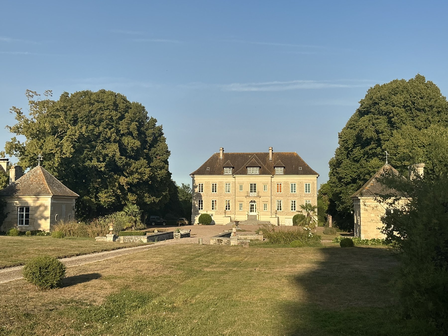 Façade du Château de Pont à Vendeuvre